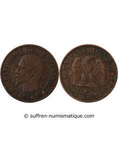 NAPOLEON III - 2 CENTIMES 1856 K BORDEAUX