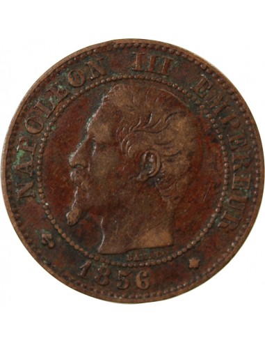 NAPOLEON III - 2 CENTIMES 1856 BB STRASBOURG