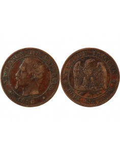 NAPOLEON III - 2 CENTIMES 1856 BB STRASBOURG 2