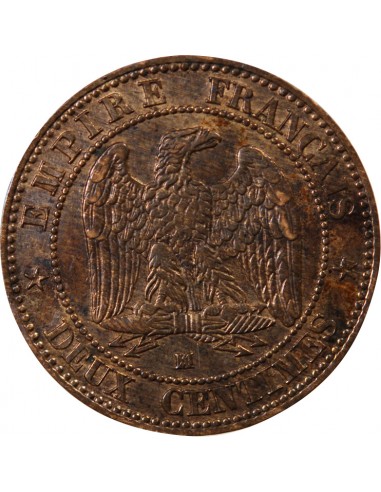 NAPOLEON III - 2 CENTIMES 1856 MA MARSEILLE