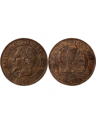 NAPOLEON III - 2 CENTIMES 1856 MA MARSEILLE