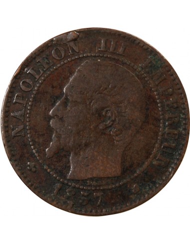 NAPOLEON III - 2 CENTIMES 1857 K BORDEAUX