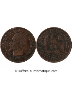 NAPOLEON III - 2 CENTIMES 1857 K BORDEAUX
