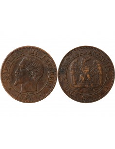 NAPOLEON III - 2 CENTIMES 1857 W LILLE 2
