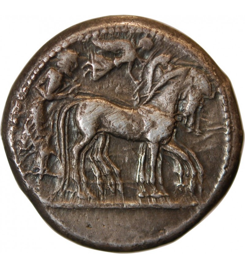 SICILE, SYRACUSE - TETRADRACHME ARGENT 475 / 440 AV JC