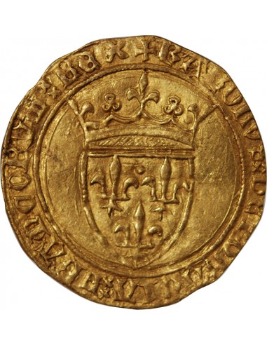 CHARLES VI LE FOU - ECU D'OR A LA COURONNE 1380 / 1422