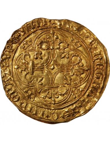 CHARLES VI LE FOU - ECU D'OR A LA COURONNE 1380 / 1422