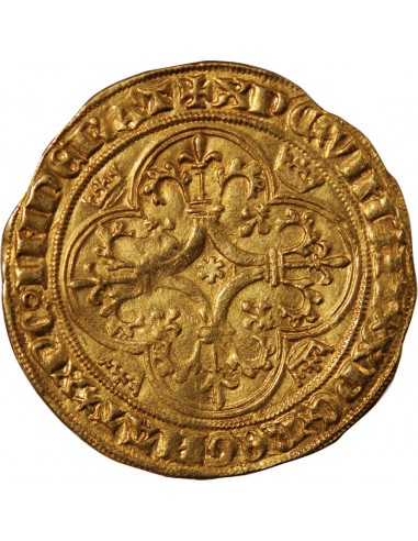 CHARLES VI LE FOU - ECU D'OR A LA COURONNE 1380 / 1422