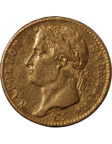 NAPOLEON Ier, CENT JOURS - 20 FRANCS OR 1815 A PARIS