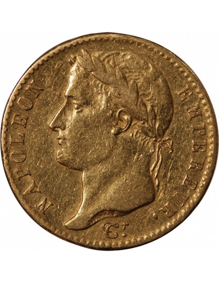 NAPOLEON Ier, CENT JOURS - 20 FRANCS OR 1815 A PARIS