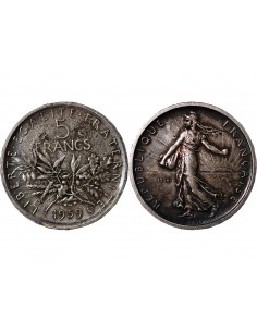 SEMEUSE - 5 FRANCS ARGENT 1959 ESSAI 2