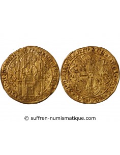 CHARLES V﻿ - FRANC A PIED OR 1365