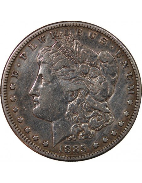 USA - MORGAN DOLLAR ARGENT 1885 PHILADELPHIE