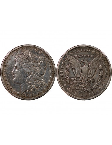 USA - MORGAN DOLLAR ARGENT 1885 PHILADELPHIE