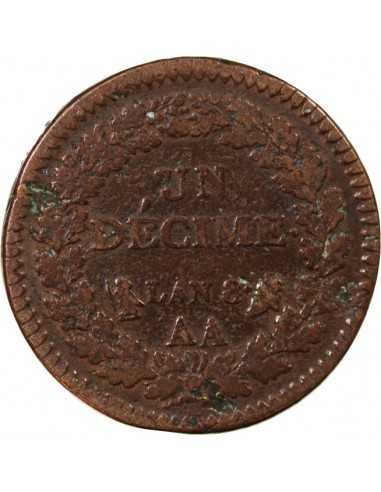 DUPRÉ - DECIME AN 8 AA METZ