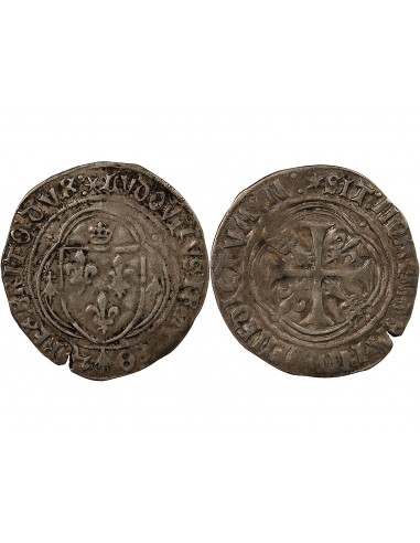 LOUIS XII - BLANC DE BRETAGNE 1498 / 1514 NANTES
