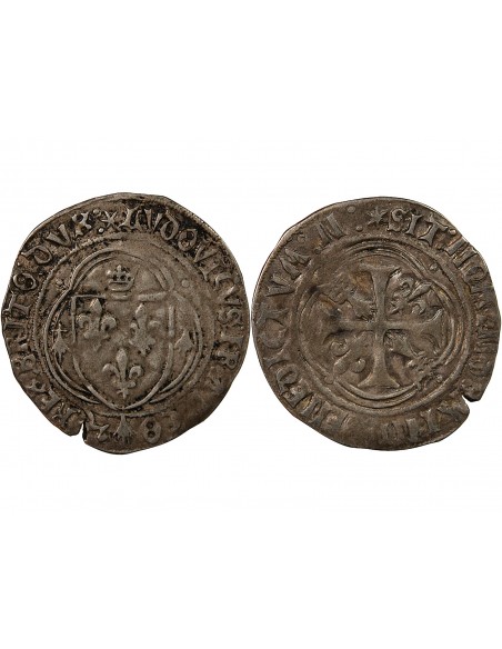 LOUIS XII - BLANC DE BRETAGNE 1498 / 1514 NANTES