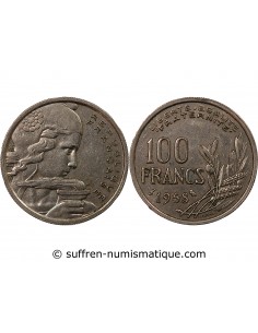 COCHET - 100 FRANCS 1958 CHOUETTE