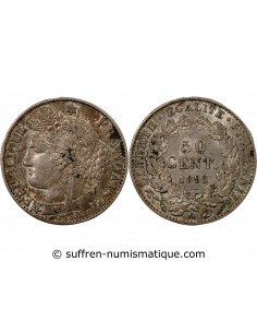CERES ﻿- 50 CENTIMES ARGENT 1895 A PARIS