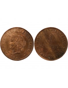 CERES - 1 CENTIME 1875 A PARIS 2