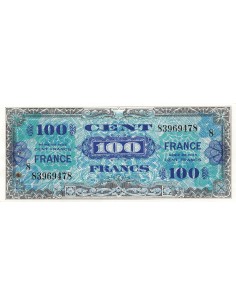 IMPRESSION AMERICAINE, FRANCE - 100 FRANCS 1944 SERIE 8 - PSUP 2
