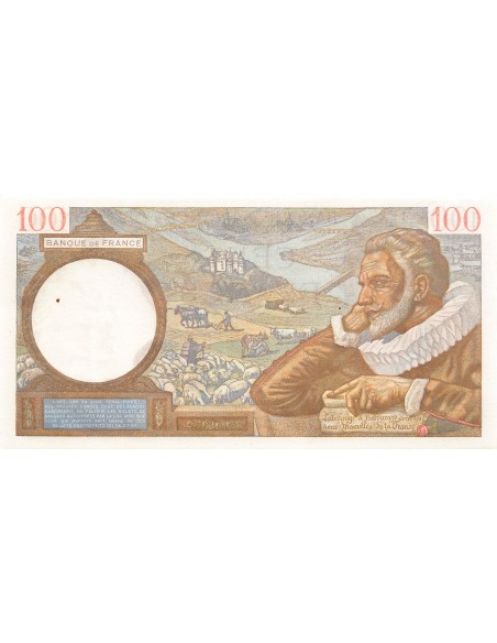 FRANCE, SULLY - 100 FRANCS 29/01/1942 - SUP+