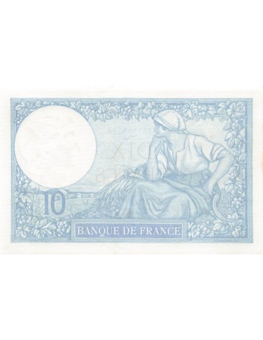 FRANCE - 10 FRANCS MINERVE 06/07/1939 - SUP+