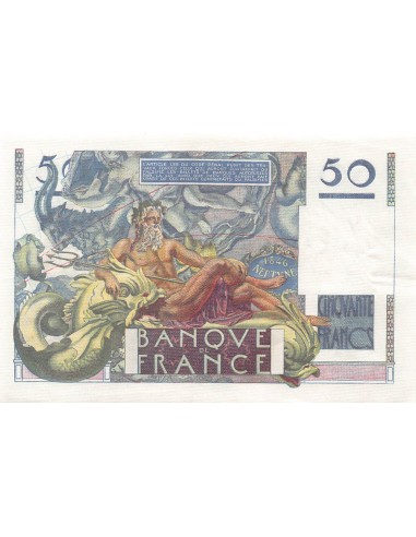 FRANCE - 50 FRANCS LE VERRIER 02/05/1946 - SÉRIE D.18 - PSUP