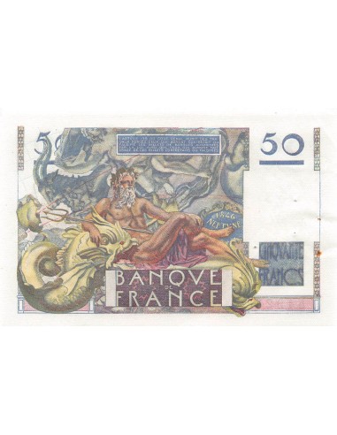 FRANCE - 50 FRANCS LE VERRIER 02/10/1947 - SÉRIE P.91 - TTB+