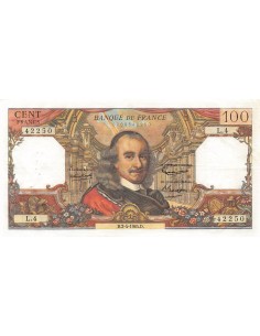 FRANCE, CORNEILLE - 100 FRANCS 02/04/1964 - SÉRIE L.4 - TTB+ 2