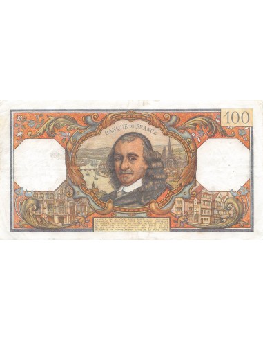 FRANCE, CORNEILLE - 100 FRANCS 01/04/1965 - SÉRIE C.81 - TTB+