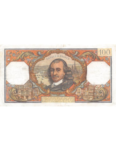 FRANCE, CORNEILLE - 100 FRANCS 01/04/1965 - SÉRIE C.81 - TTB+