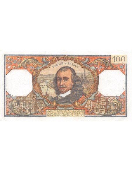 FRANCE, CORNEILLE - 100 FRANCS 01/04/1965 - SÉRIE Y.80 - PSUP