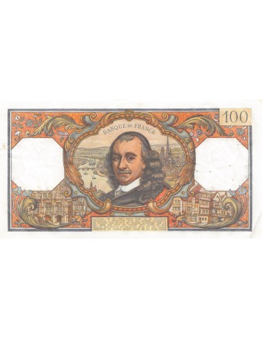 FRANCE, CORNEILLE - 100 FRANCS 07/10/1965 - SÉRIE H.114 - TTB+