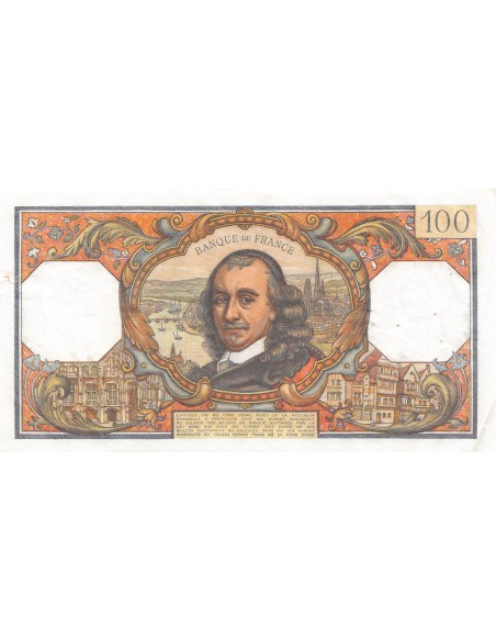 FRANCE, CORNEILLE - 100 FRANCS 07/10/1965 - SÉRIE H.114 - TTB+