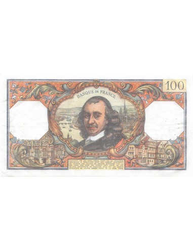 FRANCE, CORNEILLE - 100 FRANCS 02/12/1977 - SÉRIE R.1143 - TTB+
