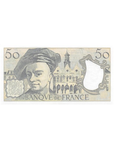FRANCE, QUENTIN DE LA TOUR - 50 FRANCS 1990 - SERIE P.62 - SUP+