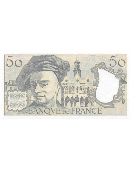 FRANCE, QUENTIN DE LA TOUR - 50 FRANCS 1990 - SERIE P.62 - SUP+