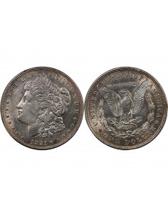 USA - MORGAN DOLLAR ARGENT 1921 PHILADELPHIE 2