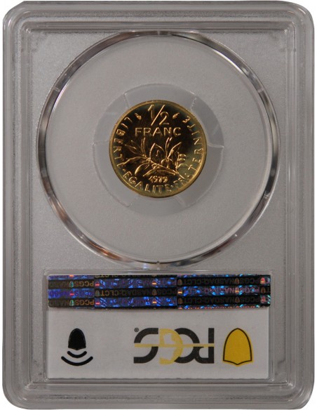 SEMEUSE - 1/2 FRANC OR 1979 PIEFORT - PROOF SP67