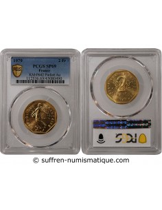 SEMEUSE - 2 FRANCS OR 1979 PIEFORT - PROOF SP69