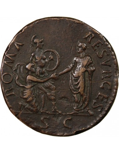 VESPASIEN - PADOUAN SESTERCE BRONZE