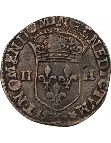 LOUIS XIII - 1/4 ECU ARGENT 1640 K BORDEAUX