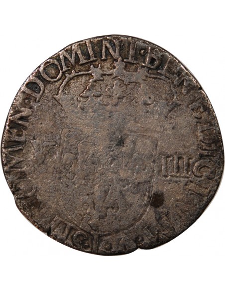 HENRI IV﻿ - 1/8 ECU ARGENT 1603 I LIMOGES