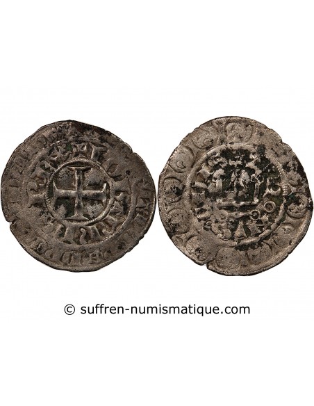 JEAN II LE BON﻿ - BLANC AU CHATEL TREFLE 1350 / 1364