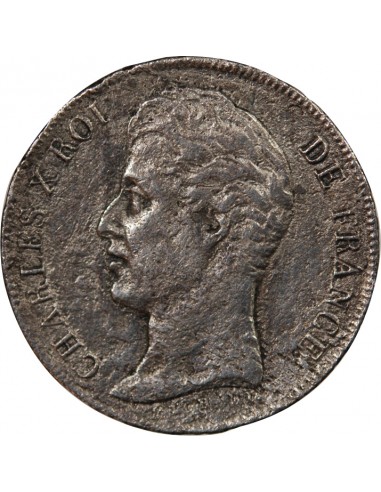 CHARLES X - 1 FRANC ARGENT 1826 A PARIS