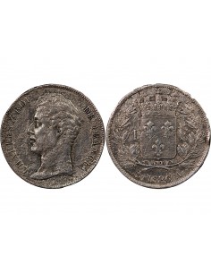 CHARLES X - 1 FRANC ARGENT 1826 A PARIS 2