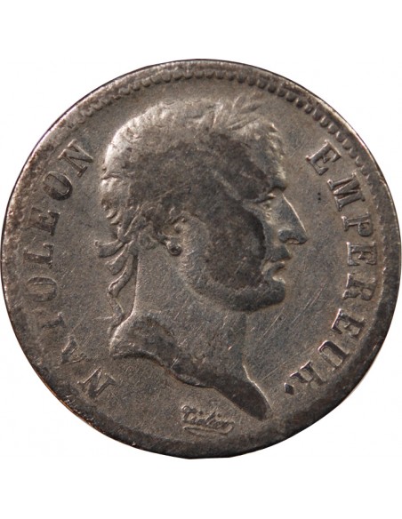 NAPOLEON Ier - 1 FRANC ARGENT 1809 A PARIS Type Empire