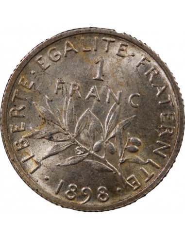 SEMEUSE - 1 FRANC ARGENT 1898