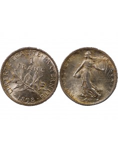SEMEUSE - 1 FRANC ARGENT 1898 2